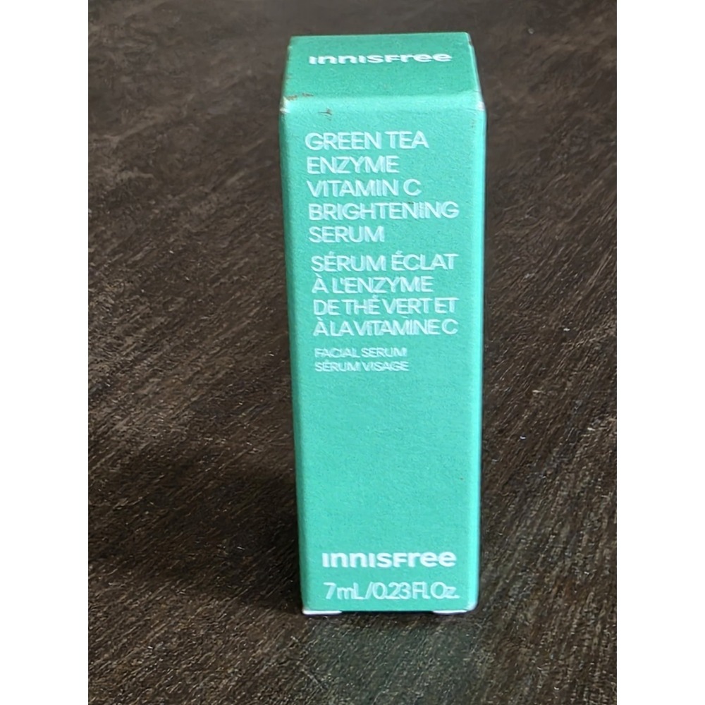 INNISFREE Green Tea Enzyme Vitamin C Brightening Serum 0.23 fl oz NEW Skincareā